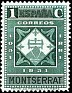 Spain 1931 Montserrat 1 CTS Green Edifil 636